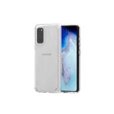 KZY İLETİŞİM Samsung Galaxy S20 ile uyumlu Kapak Sert Silikon Şeffaf Kılıf