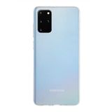 KZY İLETİŞİM Samsung Galaxy S20 Plus Uyumlu ile uyumlu Kapak 1mm Şeffaf Silikon Kılıf