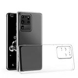 KZY İletişim Samsung Galaxy S20 Ultra ile uyumlu Kapak Kamera Korumalı Süper Silikon Şeffaf Kılıf