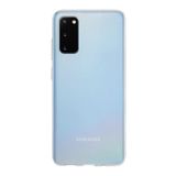 KZY İLETİŞİM Samsung Galaxy S20 Uyumlu ile uyumlu Kapak 1mm Şeffaf Silikon Kılıf