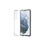 KZY İletişim Samsung Galaxy S21 FE ile uyumlu ile Uyumlu Kapak Köşe Korumalı AirBag Antishock Şeffaf Silikon Kılıf