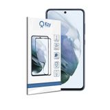 KZY İLETİŞİM Samsung Galaxy S21 FE ile uyumlu Tam Kaplayan Fiber Nano Ekran Koruyucu Cam
