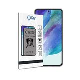 KZY İLETİŞİM Samsung Galaxy S21 Fe ile uyumlu Tam Kaplayan Mat Seramik Nano Esnek Hayalet Ekran Koruyucu
