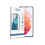 KZY İLETİŞİM Samsung Galaxy S21 ile uyumlu Tam Kaplayan Fiber Nano Ekran Koruyucu Cam