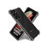 KZY İletişim Samsung Galaxy S22 Ultra ile uyumlu ile Uyumlu Kapak Köşe Korumalı AirBag Antishock Şeffaf Silikon Kılıf