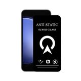 KZY İletişim Samsung Galaxy S23 FE ile Uyumlu Tam Kaplayan Anti Statik Çizilmez Safir Ekran Koruyucu Cam