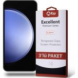 KZY İletişim Samsung Galaxy S23 FE ile Uyumlu Temperli Ekran Koruyucu Kırılmaz Cam Ekonomik 3'lü Paket