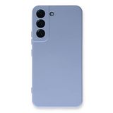 KZY İletişim Samsung Galaxy S23 Ultra ile Uyumlu Kapak İçi Kadife Kamera Korumalı Lansman Silikon Kılıf - Lila