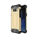 KZY İletişim-Samsung Galaxy S8 Plus ile Uyumlu Kapak Çift Katmanlı Zırh Tank Kılıf - Gold (GOLD)