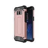 KZY İletişim-Samsung Galaxy S8 Plus ile Uyumlu Kapak Çift Katmanlı Zırh Tank Kılıf - Rose Gold (ROSE GOLD)