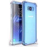 KZY İletişim Samsung Galaxy S8 Şeffaf Airbag Antishock Köşe Korumalı Silikon Kılıf