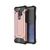 KZY İletişim-Samsung Galaxy S9 Plus ile Uyumlu Kapak Çift Katmanlı Zırh Tank Kılıf - Rose Gold (ROSE GOLD)