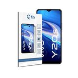 KZY İLETİŞİM Vivo Y20S ile uyumlu Tam Kaplayan Fiber Nano Ekran Koruyucu Cam