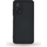 KZY İletişim Xiaomi Mi 10T ile Uyumlu Kapak Kamera Korumalı Içi Kadife Lansman Silikon Kılıf