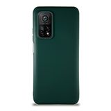 KZY İletişim Xiaomi Mi 10T ile Uyumlu Kılıf Soft Premier Renkli Silikon Kapak - Yeşil