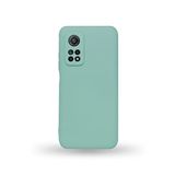 KZY İletişim Xiaomi Mİ 10T Pro ile Uyumlu Kapak Kamera Korumalı Içi Kadife Lansman Silikon Kılıf - Turkuaz