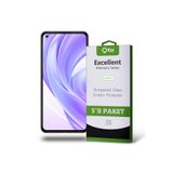 KZY İLETİŞİM Xiaomi Mi 11 Lite ile uyumlu Temperli Ekran Koruyucu Kırılmaz Cam Ekonomik 5'li Paket
