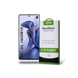 KZY İLETİŞİM Xiaomi Mi 11T 5G ile uyumlu Temperli Ekran Koruyucu Kırılmaz Cam Ekonomik 5'li Paket