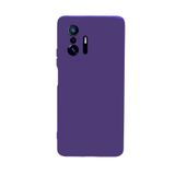 KZY İletişim Xiaomi Mi 11T Pro Kapak İçi Kadife Kamera Korumalı Lansman Silikon Kılıf - Mor