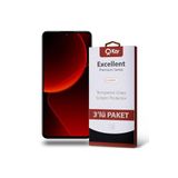 KZY İLETİŞİM Xiaomi Mi 13T ile Uyumlu Temperli Ekran Koruyucu Kırılmaz Cam Ekonomik 3'lü Paket