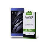 KZY İLETİŞİM Xiaomi Mi 6 ile uyumlu Temperli Ekran Koruyucu Kırılmaz Cam Ekonomik 5'li Paket