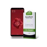 KZY İLETİŞİM Xiaomi Mi 6x ile uyumlu Temperli Ekran Koruyucu Kırılmaz Cam Ekonomik 5'li Paket