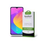 KZY İLETİŞİM Xiaomi Mi 9 Lite ile uyumlu Temperli Ekran Koruyucu Kırılmaz Cam Ekonomik 5'li Paket