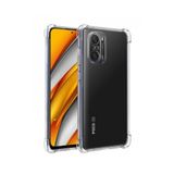 KZY İletişim Xiaomi Poco F3 ile Uyumlu Kapak Kamera Korumalı Antişok Airbag Köşe Korumalı Silikon Şeffaf Kılıf