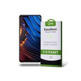 KZY İLETİŞİM Xiaomi Poco X3 GT ile uyumlu Temperli Ekran Koruyucu Kırılmaz Cam Ekonomik 5'lİ Paket