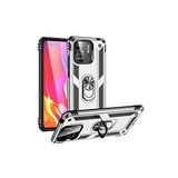 KZY İletişim Xiaomi Redmi 10C ile Uyumlu Kapak Military Yüzüklü Stantlı Panzer Tank Kılıf - Gri