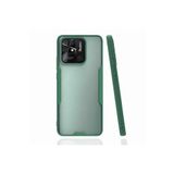 KZY İletişim Xiaomi Redmi 10C ile Uyumlu Kılıf Kamera Korumalı Colorful Kapak - Yeşil