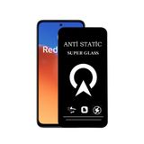 KZY İletişim Xiaomi Redmi 12 ile Uyumlu Tam Kaplayan Anti Statik Çizilmez Safir Ekran Koruyucu Cam