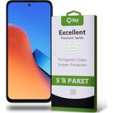 KZY İletişim Xiaomi Redmi 12 ile Uyumlu Temperli Ekran Koruyucu Kırılmaz Cam Ekonomik 5'li Paket