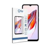 KZY İLETİŞİM Xiaomi Redmi 12C ile Uyumlu Tam Kaplayan Fiber Nano Ekran Koruyucu Cam