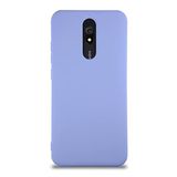 KZY İletişim Xiaomi Redmi 8 ile Uyumlu Kapak İçi Kadife Lansman Silikon Kılıf - Lila