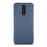KZY İletişim Xiaomi Redmi 8 ile Uyumlu Kapak İçi Kadife Lansman Silikon Kılıf - Petrol Mavisi