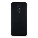 KZY İletişim Xiaomi Redmi 8 ile Uyumlu Kapak İçi Kadife Lansman Silikon Kılıf - Siyah