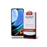 KZY İLETİŞİM Xiaomi Redmi 9T ile uyumlu Temperli Ekran Koruyucu Kırılmaz Cam Ekonomik 3'lü Paket