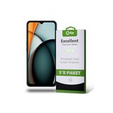 KZY İletişim Xiaomi Redmi A3 4G ile Uyumlu Temperli Ekran Koruyucu Kırılmaz Cam Ekonomik 5'li Paket