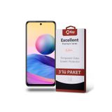 KZY İLETİŞİM Xiaomi Redmi Note 10 5G ile uyumlu Temperli Ekran Koruyucu Kırılmaz Cam Ekonomik 3'lü Paket
