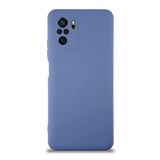 KZY İletişim Xiaomi Redmi Note 10 ile Uyumlu Kapak İçi Kadife Kamera Korumalı Lansman Silikon Kılıf - Mor