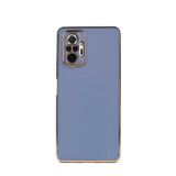 KZY İletişim Xiaomi Redmi Note 10 Pro ile Uyumlu Kapak Kamera Korumalı Lazer Kesim Lüx Silikon Kılıf - Petrol Mavisi