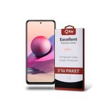 KZY İLETİŞİM Xiaomi Redmi Note 10S ile uyumlu Temperli Ekran Koruyucu Kırılmaz Cam Ekonomik 3'lü Paket