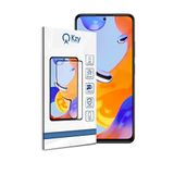 KZY İLETİŞİM Xiaomi Redmi Note 11 Pro ile uyumlu Tam Kaplayan Fiber Nano Ekran Koruyucu Cam