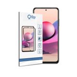 KZY İLETİŞİM Xiaomi Redmi Note 11 SE ile Uyumlu Tam Kaplayan Fiber Nano Ekran Koruyucu Cam
