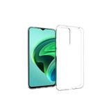 KZY İletişim Xiaomi Redmi Note 11E ile Uyumlu Kapak 1mm Süper Silikon Şeffaf Kılıf