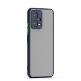 KZY İletişim Xiaomi Redmi Note 12 5G Kamera Korumalı Kenarlı Renkli Düğmeli Arkası Mat Kılıf - Lacivert