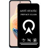 KZY İletişim Xiaomi Redmi Note 12 Pro 4G Tam Kaplayan Anti Statik Görünmez Safir Ekran Koruyucu Hayalet Cam