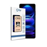 KZY İLETİŞİM Xiaomi Redmi Note 12 Pro ile Uyumlu ile Uyumlu Tam Kaplayan Mat Seramik Nano Esnek Ekran Koruyucu Cam