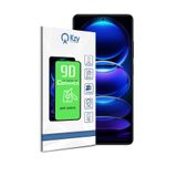 KZY İletişim Xiaomi Redmi Note 12 Pro Ile Uyumlu Tam Kaplayan Seramik Nano Esnek Ekran Koruyucu Cam